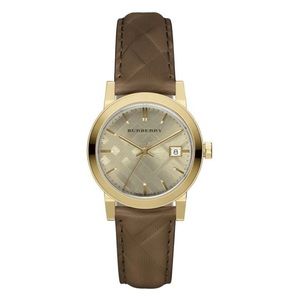 Burberry Dark Brown / Gold Watch